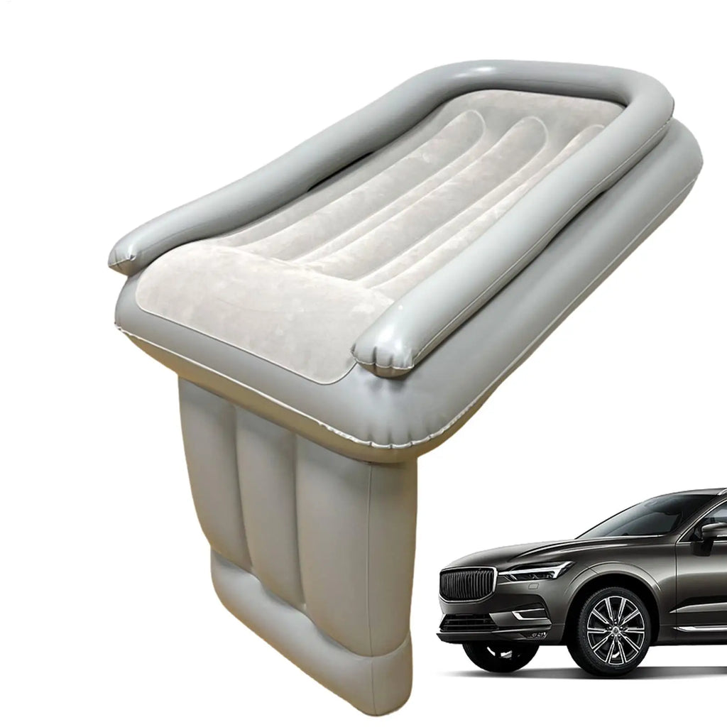 Portable Car Rear Seat Airplane Bed Extender For Toddler Inflatable Airplane Bed Foldable Sleeping Mattress For Car Interior