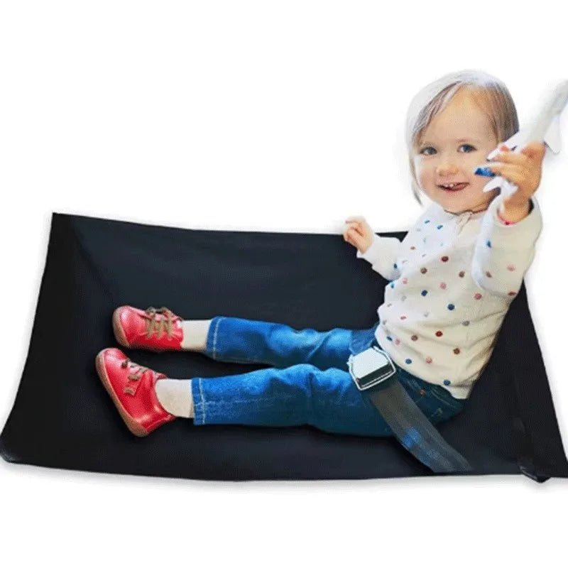 New Kids Travel Airplane Bed Baby Pedals Bed Portable Travel Foot Rest Hammock Kids Bed Airplane Seat Extender Leg Rest