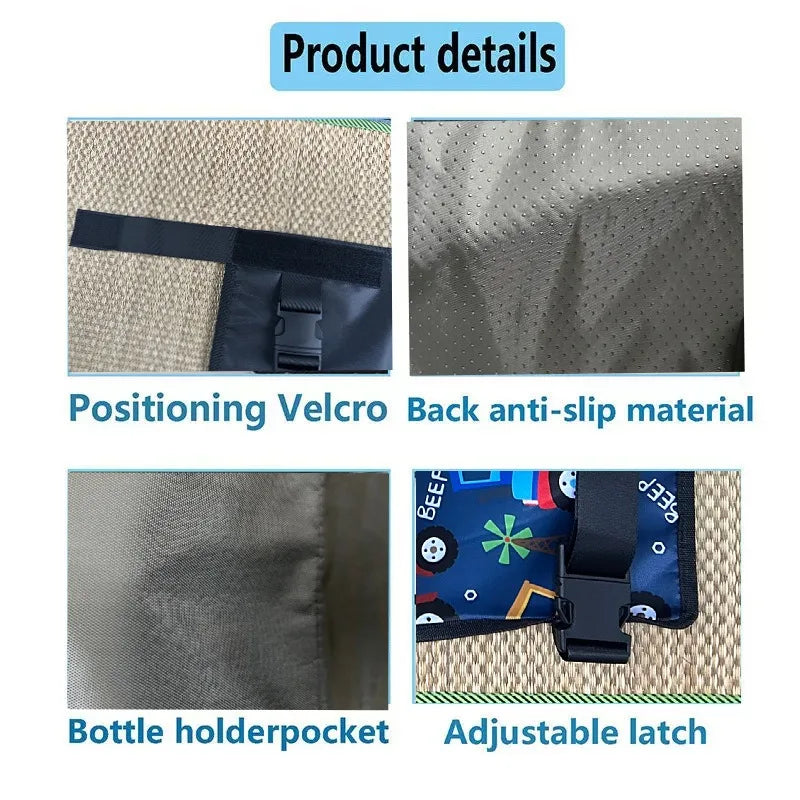New Kids Travel Airplane Bed Baby Pedals Bed Portable Travel Foot Rest Hammock Kids Bed Airplane Seat Extender Leg Rest